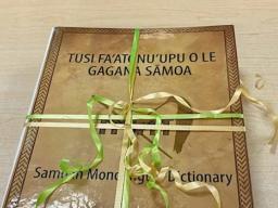 The first monolingual Samoa dictionar