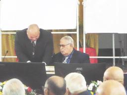 Senate President Tuaolo Manaia Fruean