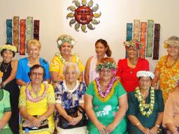 File phjoto of 50+ Birthday Club members