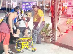 Man being taken for treatment after fall from Vaitogi cliffs