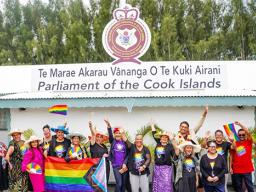 Cook Islands rainbow communities celebrating