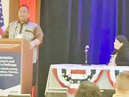 Uti Robert Gebauer at podium