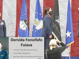 Manumalo Academy 2020, Dorvida Fonoifafo Fuiava, sa ulufale i le USAir Force Academy Preparatory School