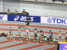 Filomenaleonisa Iakopo (far left lane)