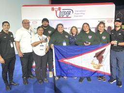 The American Samoa Powerlifting Federation contingent to