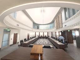 A chamber in the new Fale Fono