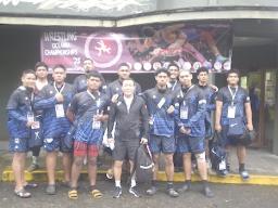 The American Samoa wrestling team