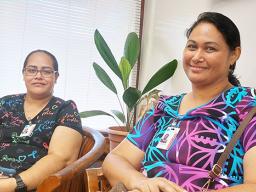 Dr Matai'a and Dr Faumuina