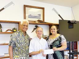  Larry S. Sanitoa , Bishop Peter Brown, Olivia C. Reid