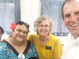 Dr. & Mrs. Edwards at LBJ