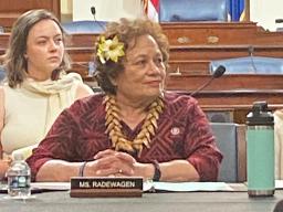 Amata in one of the Women Veterans Task Force roundtables