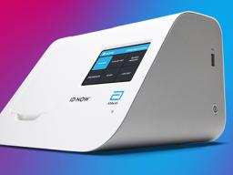 Example of an Abbott rapid testing machine
