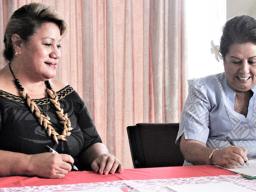 Mulipola Anarosa 'Ale Molio'o and Su'a Julia Wallwork