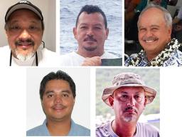 The Council's Advisory Panels are led by Clay Tam, chair; Gil Kuali'i, vice chair for Hawai'i; William Sword, vice chair for American Samoa; Ken Borja, vice chair for Guam; and Richard Farrell, vice chair for CNMI.