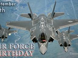 U.S. Air Force birthday logo