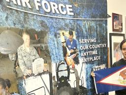 future Airman Victoria Ausage