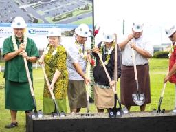 PPG PARKING LOT GROUND BREAKING