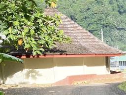 A classroom at Alataua II Elementary School 