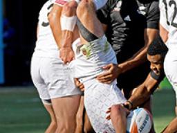 Salesi Rayasi dumped England's Captain Tom Mitchell