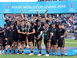All blacks with trophy
