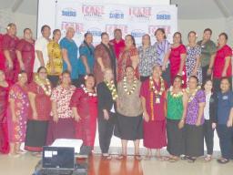 Most of the participants representing various ASG entities that attended yesterday’s two-day Stakeholder Workshops for Improving Outcomes for Children and Families in American Samoa