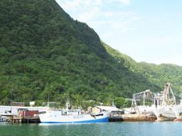 American Samoa longliners in Pago Pago harbor.