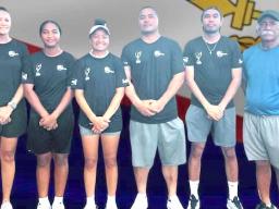 ASTA players and coach