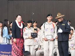 Hawaii National Guard Youth Challenge Academy graduation ceremony