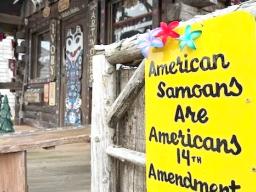 sign in Whittier, Alaska