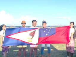 AMERICAN SAMOANS ON NAVY VOLLEYBALL TEAM