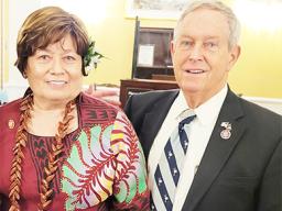 Congresswoman Amata with Congressman Joe Wilson, a senior Member of the Armed Services Committee.  [courtesy photo]