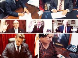 Amata and other Members of Congress sign PREVENTS pledge