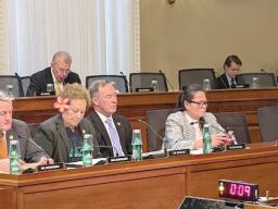 Congresswoman Uifa’atali Amata with others