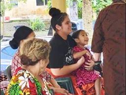 Amata with Asili residents