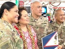 Amata and troops in Kuwait