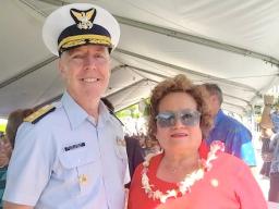 Amata with ADM Kevin Lunday