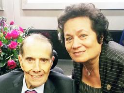 Amata with Senator Bob Dole