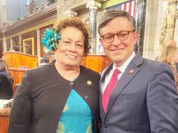 Amata and Speaker Johnson