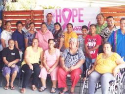Some members of the American Samoa Cancer Coalition in a 2017 photo