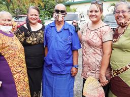 Church members and friends