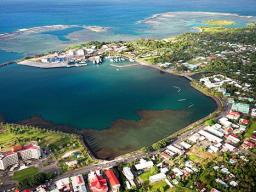 View of Apia, Samoa