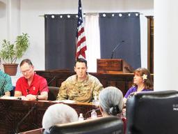 Members of the U.S. Army Corps of Engineers