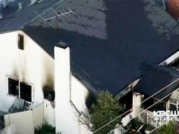 Burned house