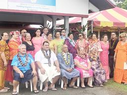 A group of people gathered at ASCADSV headquarters