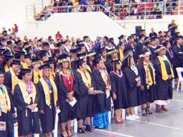 Some of the ASCC 77th Commencement graduates