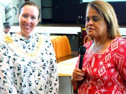 Dr. Rosevonne Pato and Dr. Stephanie Droker