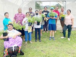 Staff from ASCC-ACNR with participants 