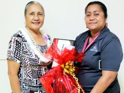 Mrs. Faalafi-Jones with Mrs. Sereima Asifoa