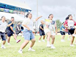 Participants in the Back To School Extravaganza