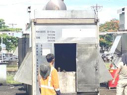 ASPA crew works on power outages